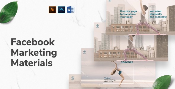 Шаблон для соцсетей на тему графика