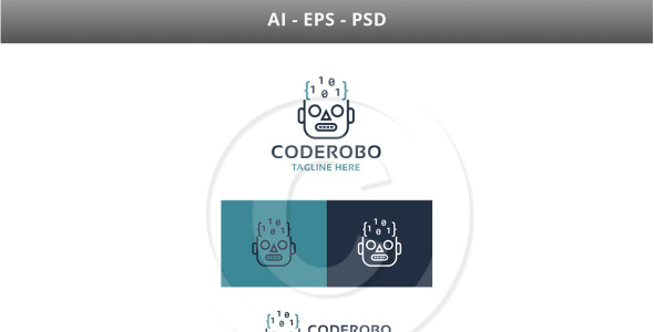 Шаблон логотипа на тему графика