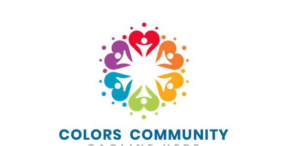 Шаблон логотипа на тему графика