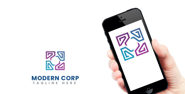 Шаблон логотипа на тему графика