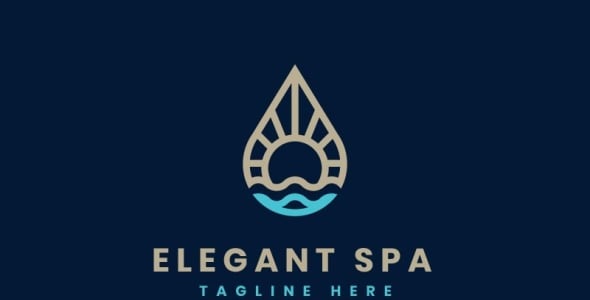 Шаблон логотипа на тему графика