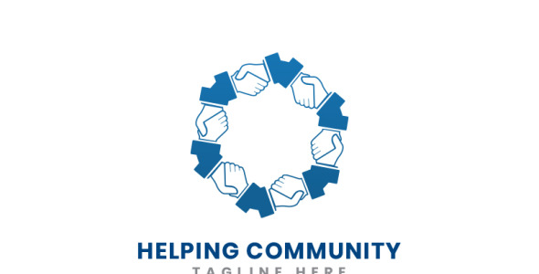 Шаблон логотипа на тему графика