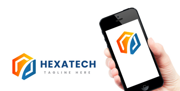 Шаблон логотипа на тему графика