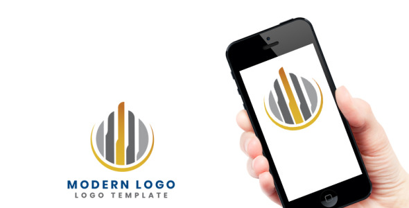 Шаблон логотипа на тему графика