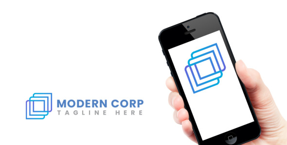 Шаблон логотипа на тему графика