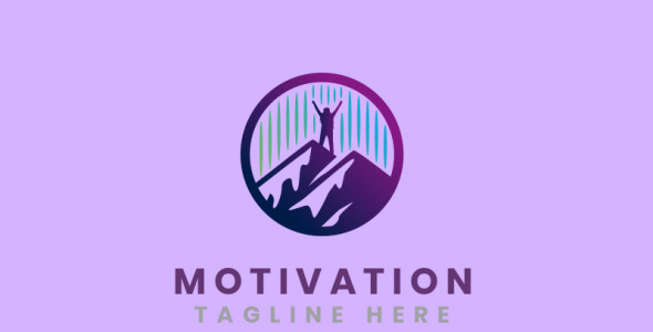 Шаблон логотипа на тему графика