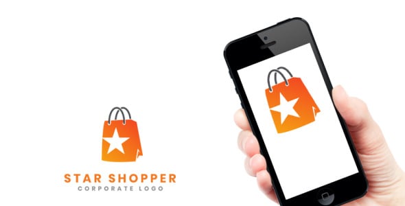 Шаблон логотипа на тему графика