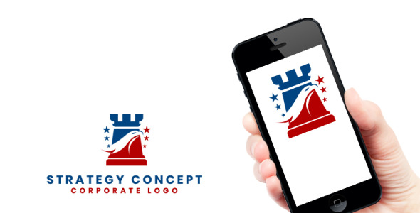 Шаблон логотипа на тему графика