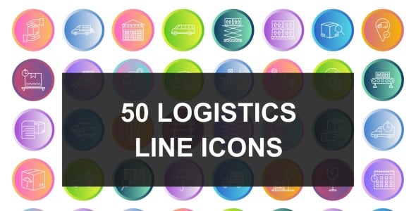 Набор иконок на тему industrial