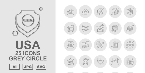 Набор иконок на тему culture