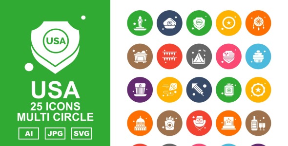 Набор иконок на тему culture