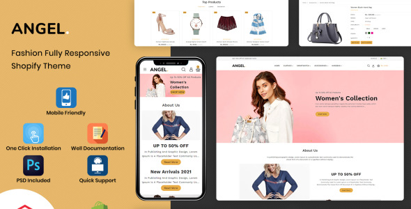 Angel Fashion Shopify Theme