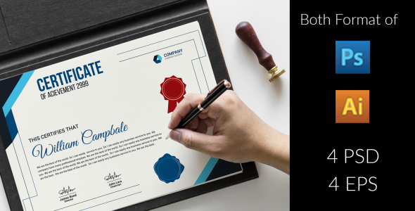 Шаблон сертификата на тему графика