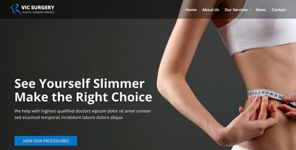 Plastic Surgery Booking WordPress Theme