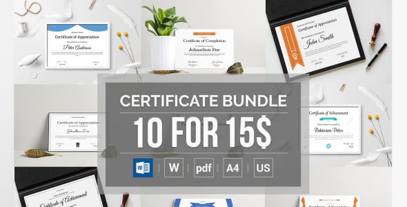 Шаблон сертификата на тему графика