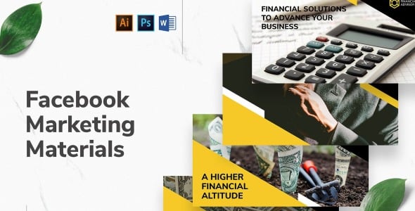 Шаблон для соцсетей на тему графика