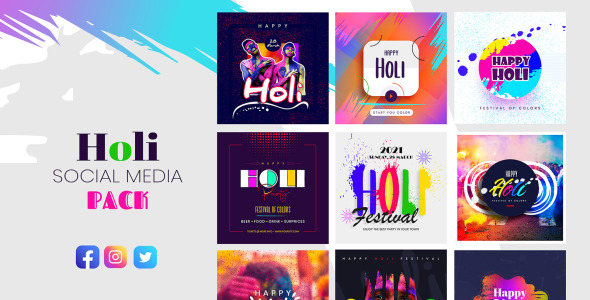 Шаблон для соцсетей на тему графика