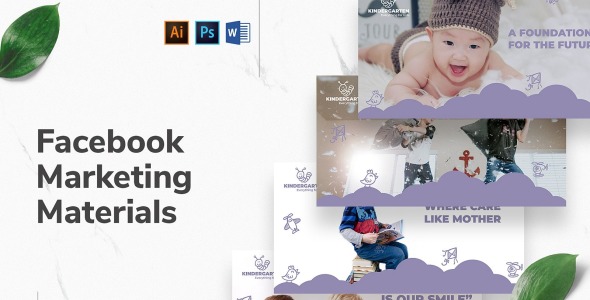 Шаблон для соцсетей на тему графика