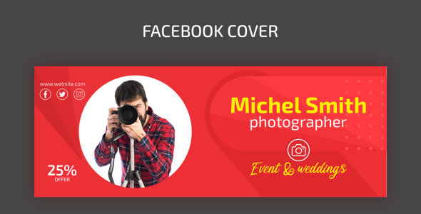 Шаблон для соцсетей на тему графика