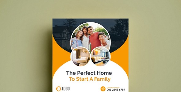 Шаблон для соцсетей на тему графика