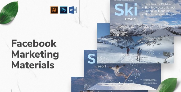 Шаблон для соцсетей на тему графика