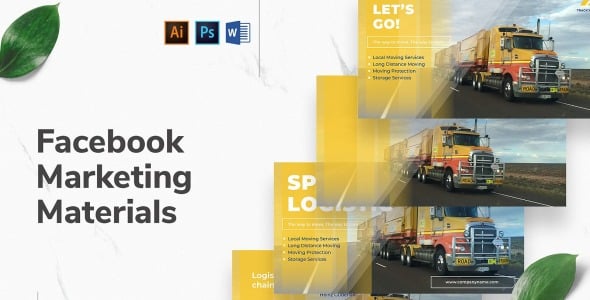 Шаблон для соцсетей на тему графика