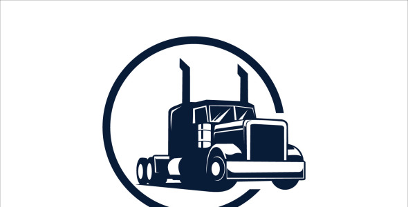 Шаблон логотипа на тему графика