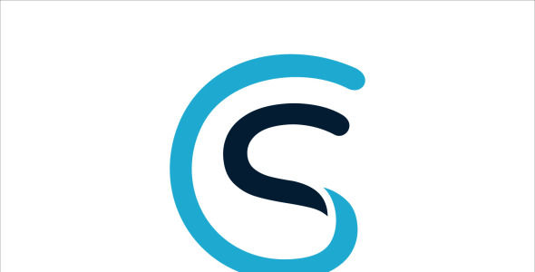 Шаблон логотипа на тему графика