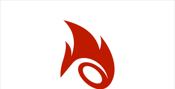 Шаблон логотипа на тему графика