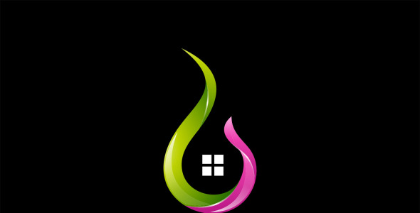 Шаблон логотипа на тему графика