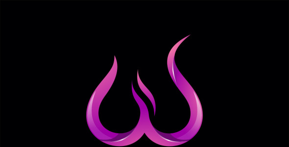 Шаблон логотипа на тему графика