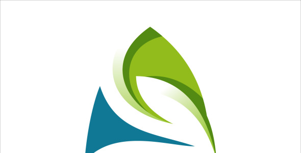 Шаблон логотипа на тему графика