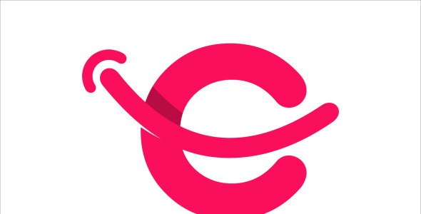 Шаблон логотипа на тему графика