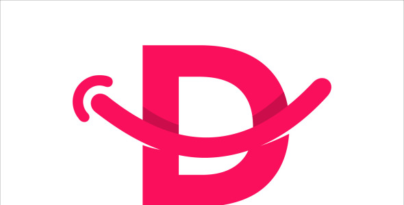 Шаблон логотипа на тему графика