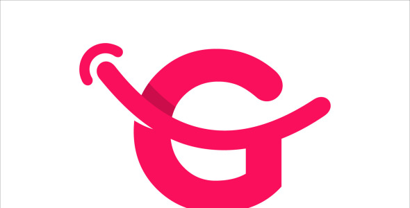 Шаблон логотипа на тему графика