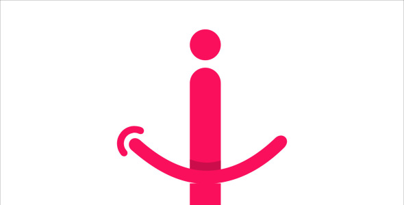 Шаблон логотипа на тему графика