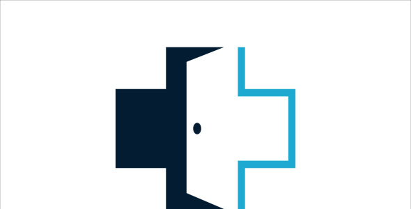 Шаблон логотипа на тему графика