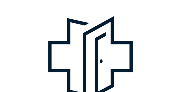 Шаблон логотипа на тему графика