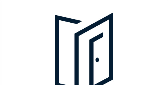 Шаблон логотипа на тему графика