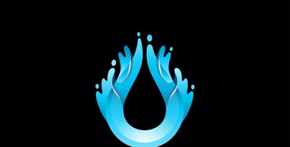 Шаблон логотипа на тему графика