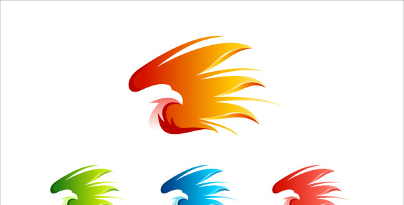 Шаблон логотипа на тему графика