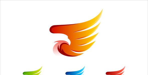 Шаблон логотипа на тему графика