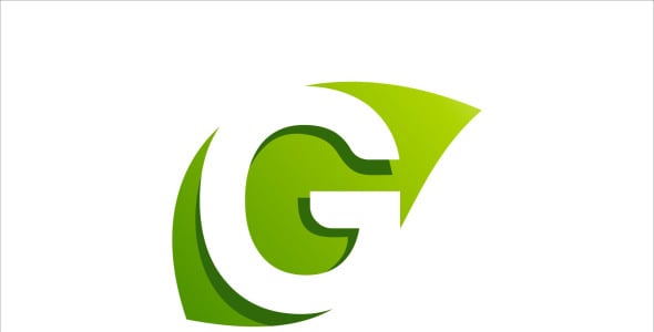 Шаблон логотипа на тему графика