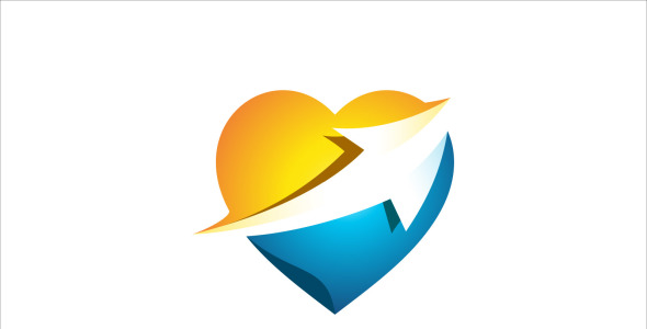 Шаблон логотипа на тему графика