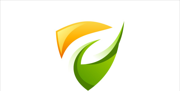 Шаблон логотипа на тему графика