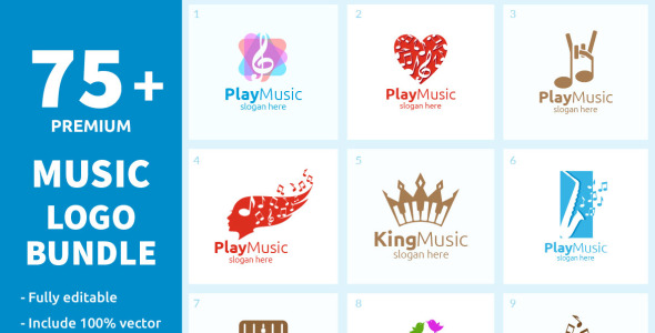 Шаблон логотипа на тему графика