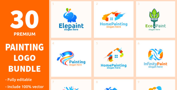 Шаблон логотипа на тему графика