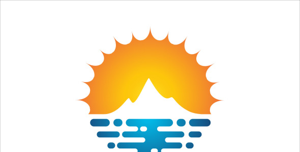 Шаблон логотипа на тему графика