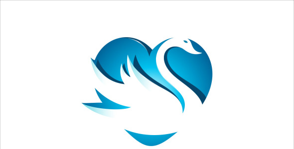 Шаблон логотипа на тему графика