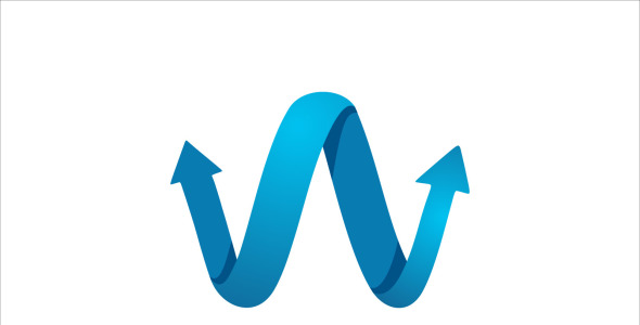 Шаблон логотипа на тему графика